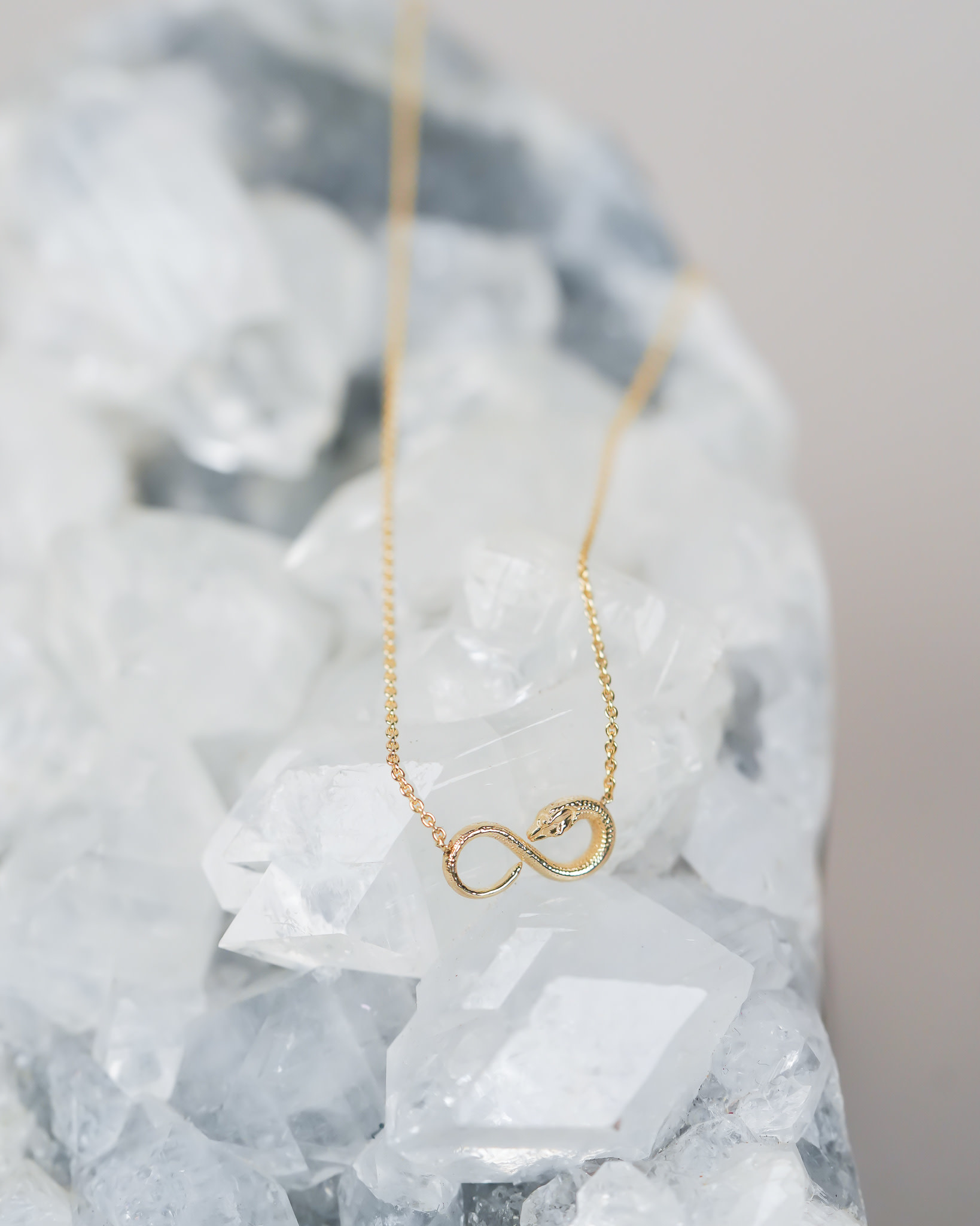 Rose Gold Nagini Letter Charm – Digby & Iona