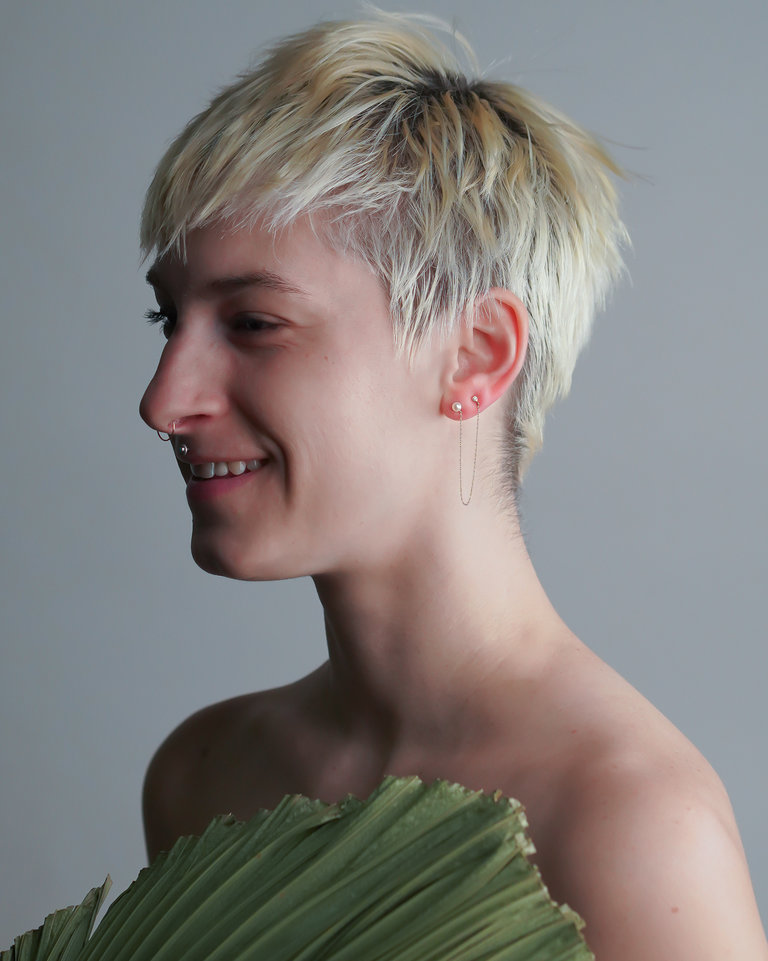 Blanca Monrós Gómez Blanca Monrós Gómez Claribel Stitch Earring