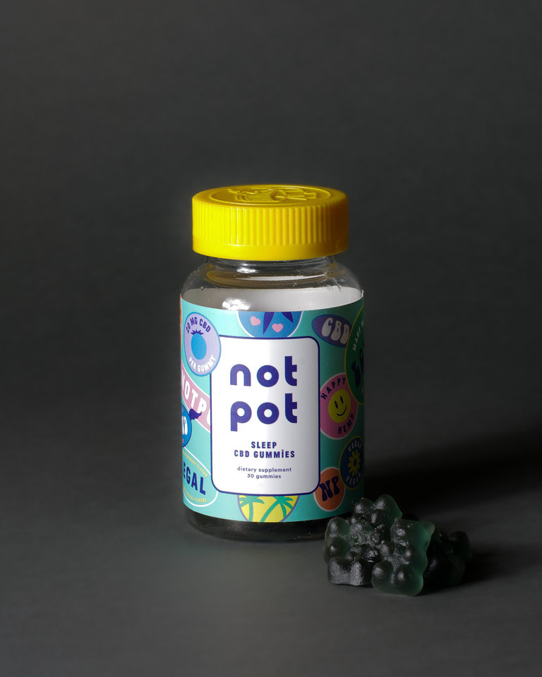 Not Pot Not Pot Sleep CBD Gummies