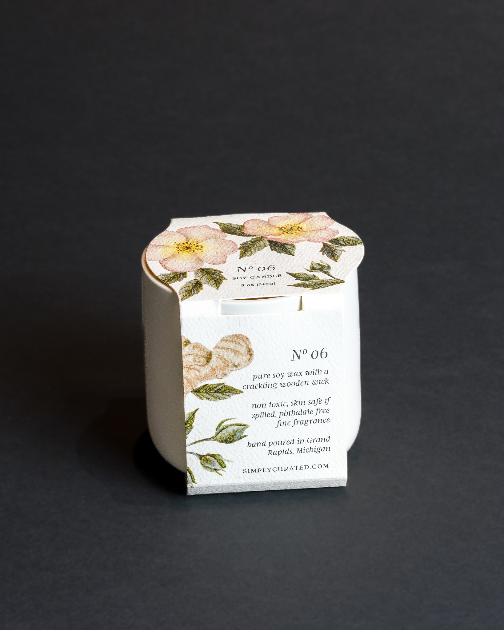 Asrai Garden - Simply Curated Ceramic Candle - asrai garden