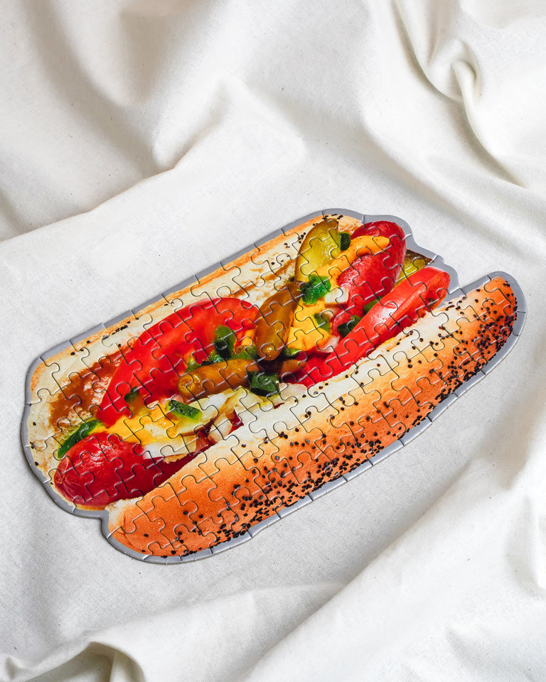 Areaware Areaware Little Puzzle Chicago Hot Dog
