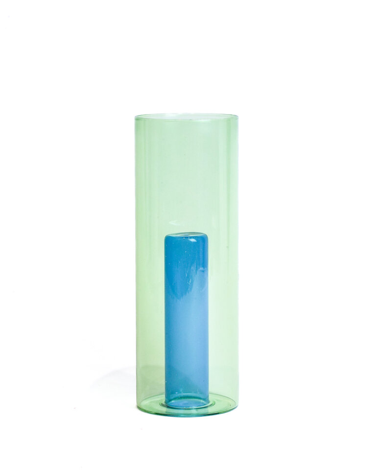 Block Design Block Design Large Reversible Glass Vase