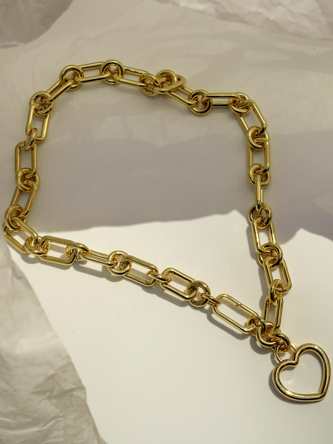 Laura Lombardi Isola Chain Necklace in White | Lyst