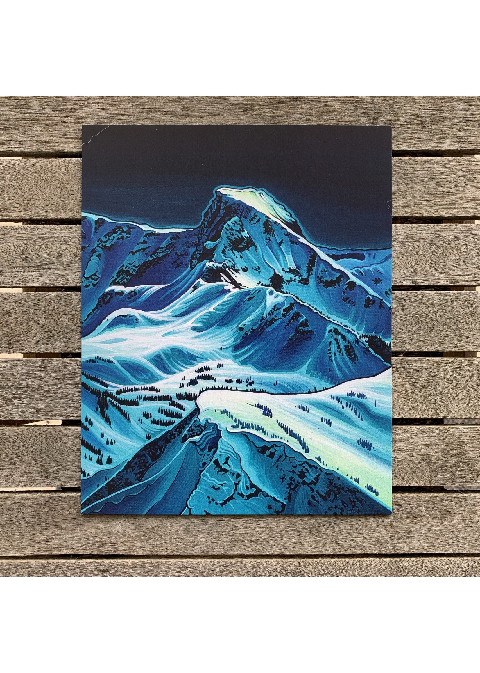 Hayley Stewart Art Hayley Stewart - Ghost Peak 8"x10" Print
