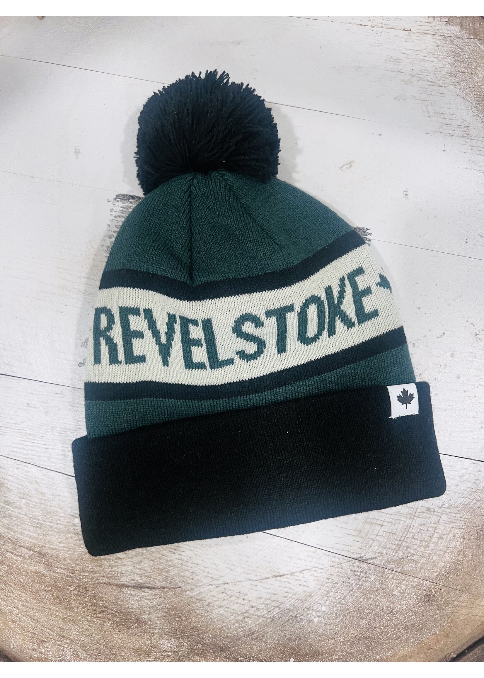 Trading Co. Revelstoke - Green & Black Pom