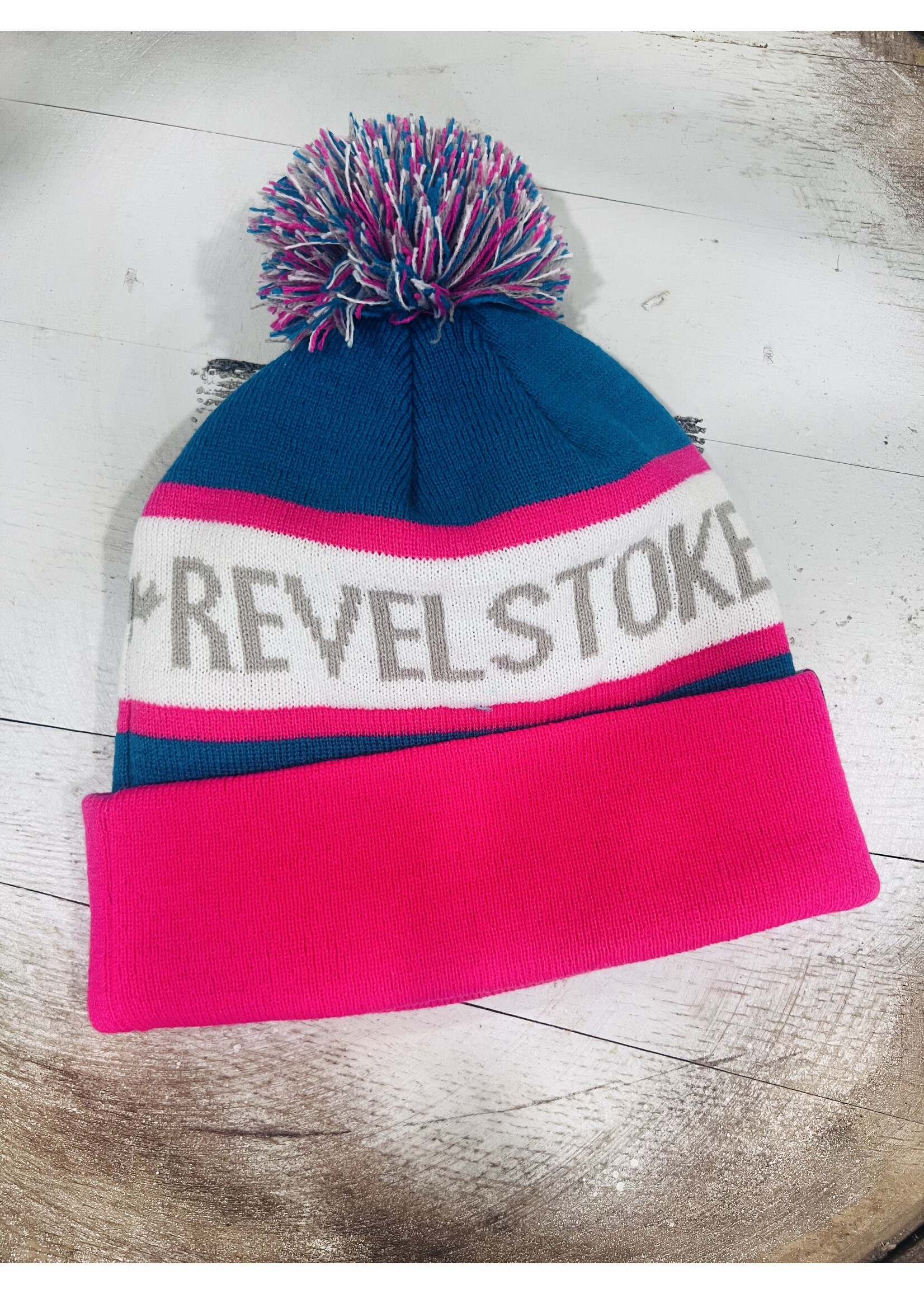 Trading Co. Revelstoke - Pink & Teal Pom