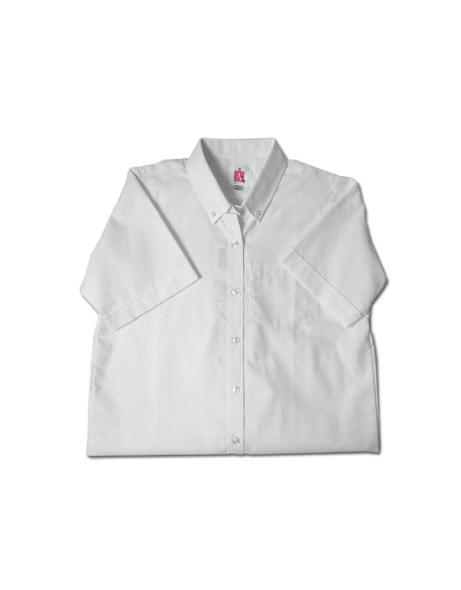 blusa blanca tipo polo