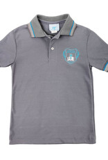 Polo Gris | Varon | Pre-Kinder y Kinder | Christian Bilingual Acad.