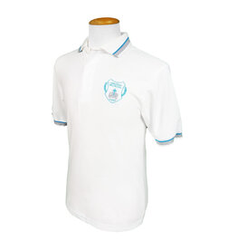Polo Blanco | Varon | 6to a 11mo | Christian Bilingual Acad.