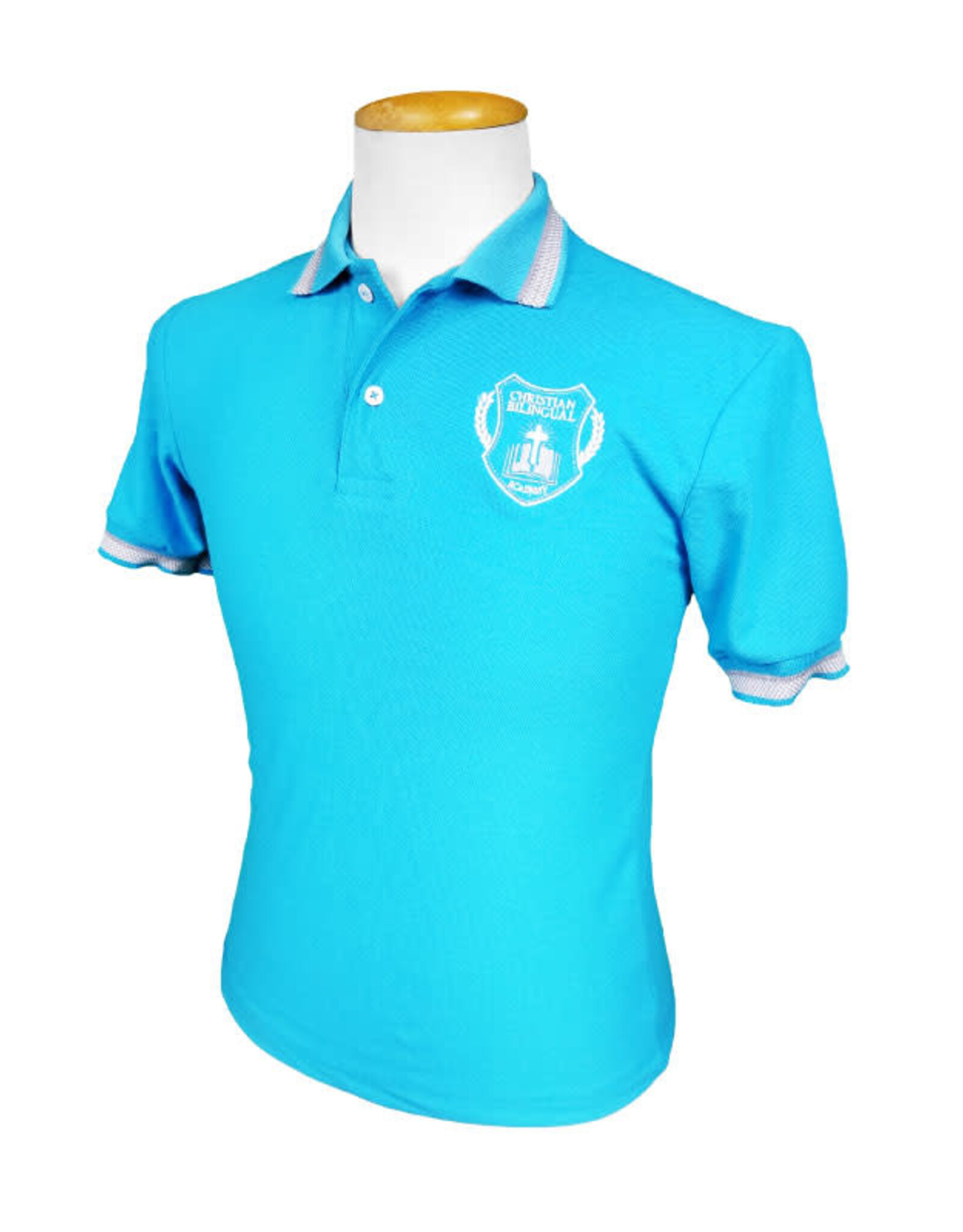 Polo Turquesa | Varon | 1ro a 5to  | Christian Bilingual Acad.