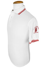 Col. San Judas Tadeo Polo Blanco Rojo B.Manga | Feminas | Pre-K  a  8vo | Col San Judas Tadeo