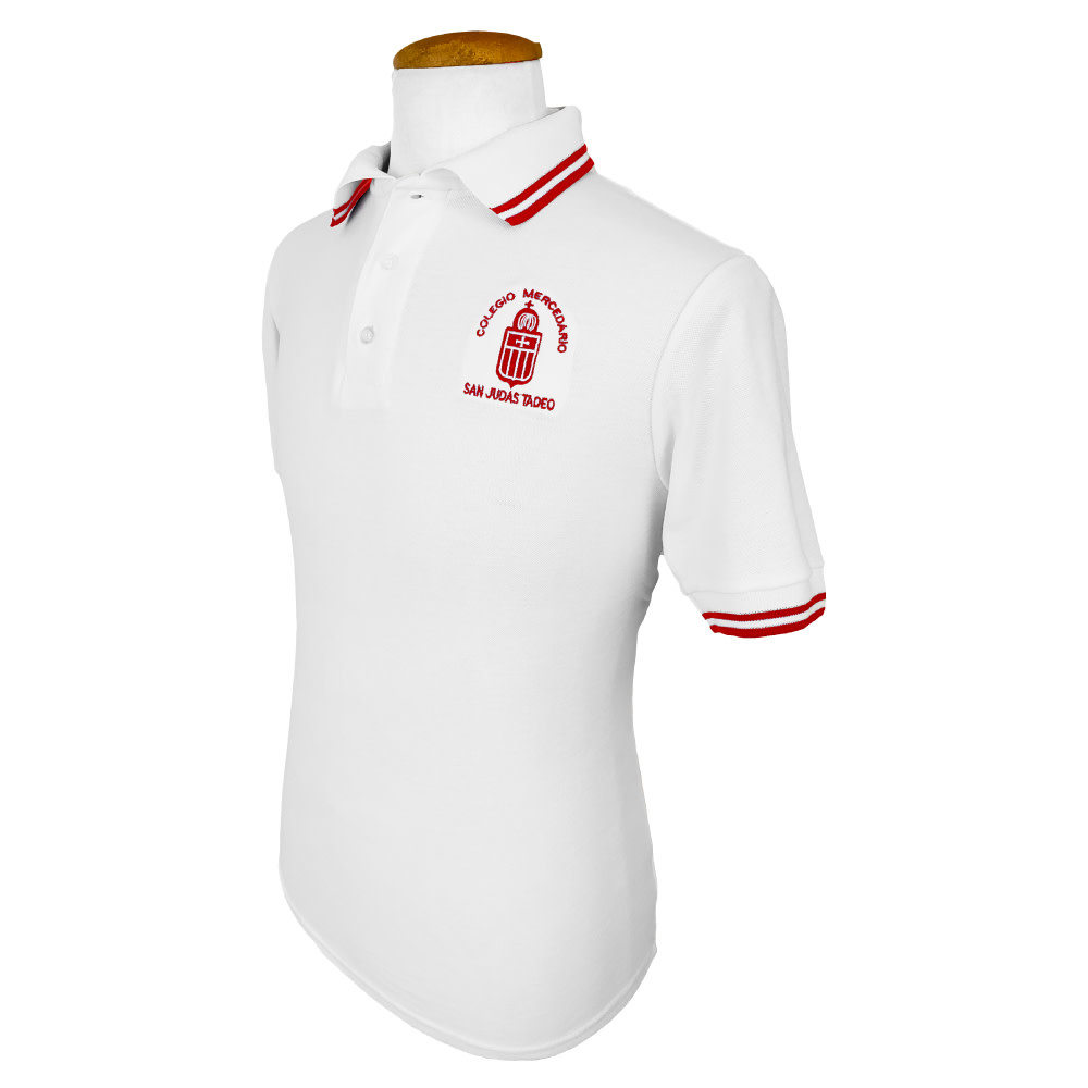 Camiseta Polo Blanca Niño Apostol