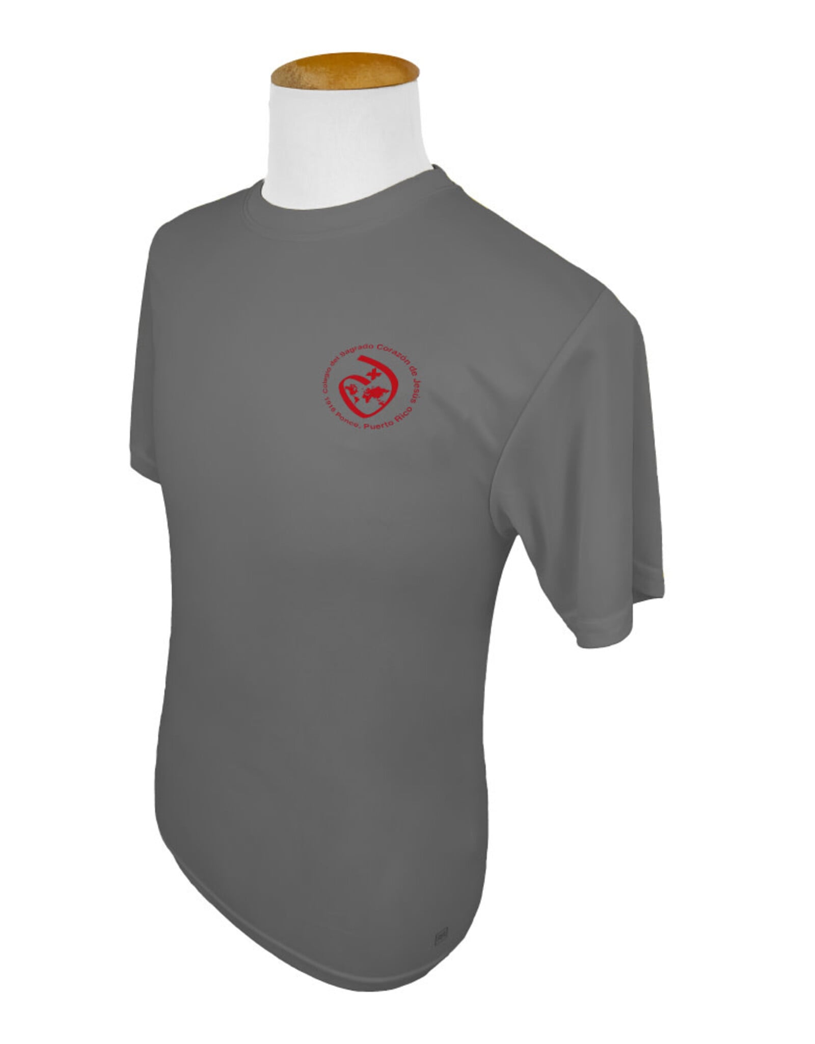 T-Shirt Charc Grey | Ed. Fisica | Col.Sagrado Corazon