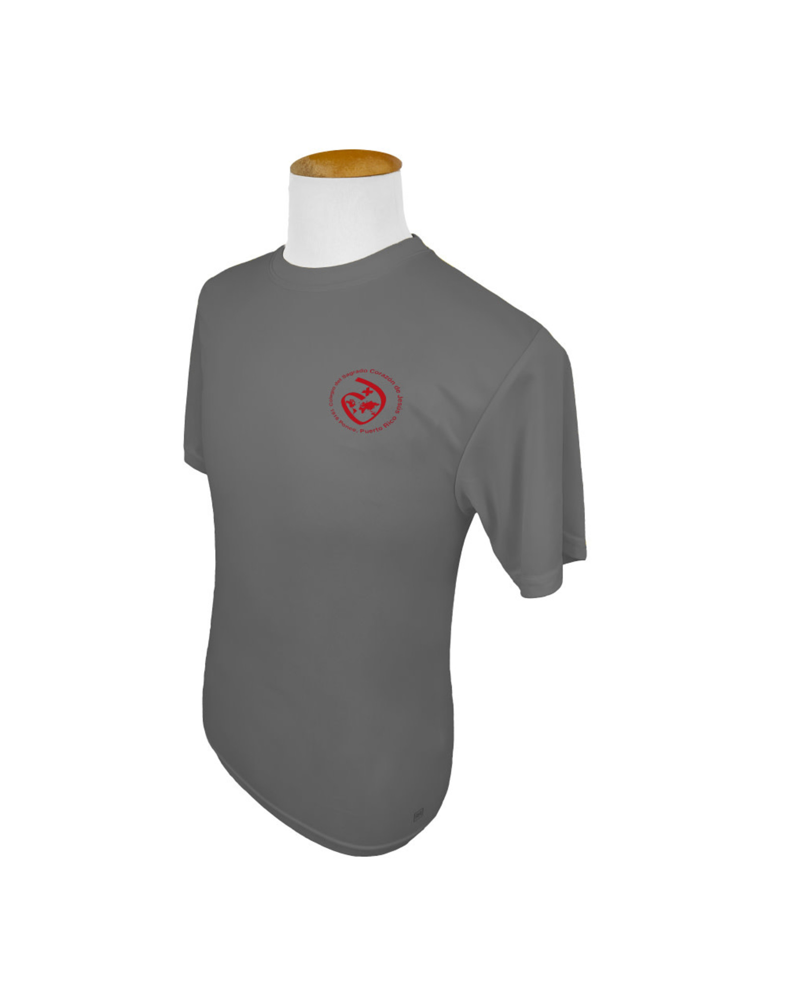 Col. Sagrado Corazon T-Shirt Charc Grey | Ed. Fisica | Col.Sagrado Corazon