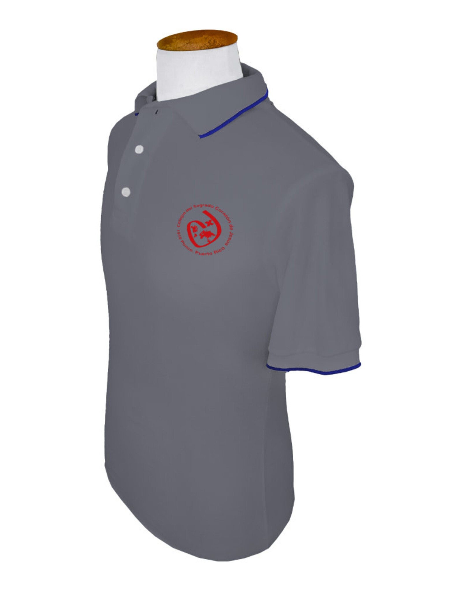 Polo | Varones | Pre-K a 12mo | Col. Sagrado  Corazon