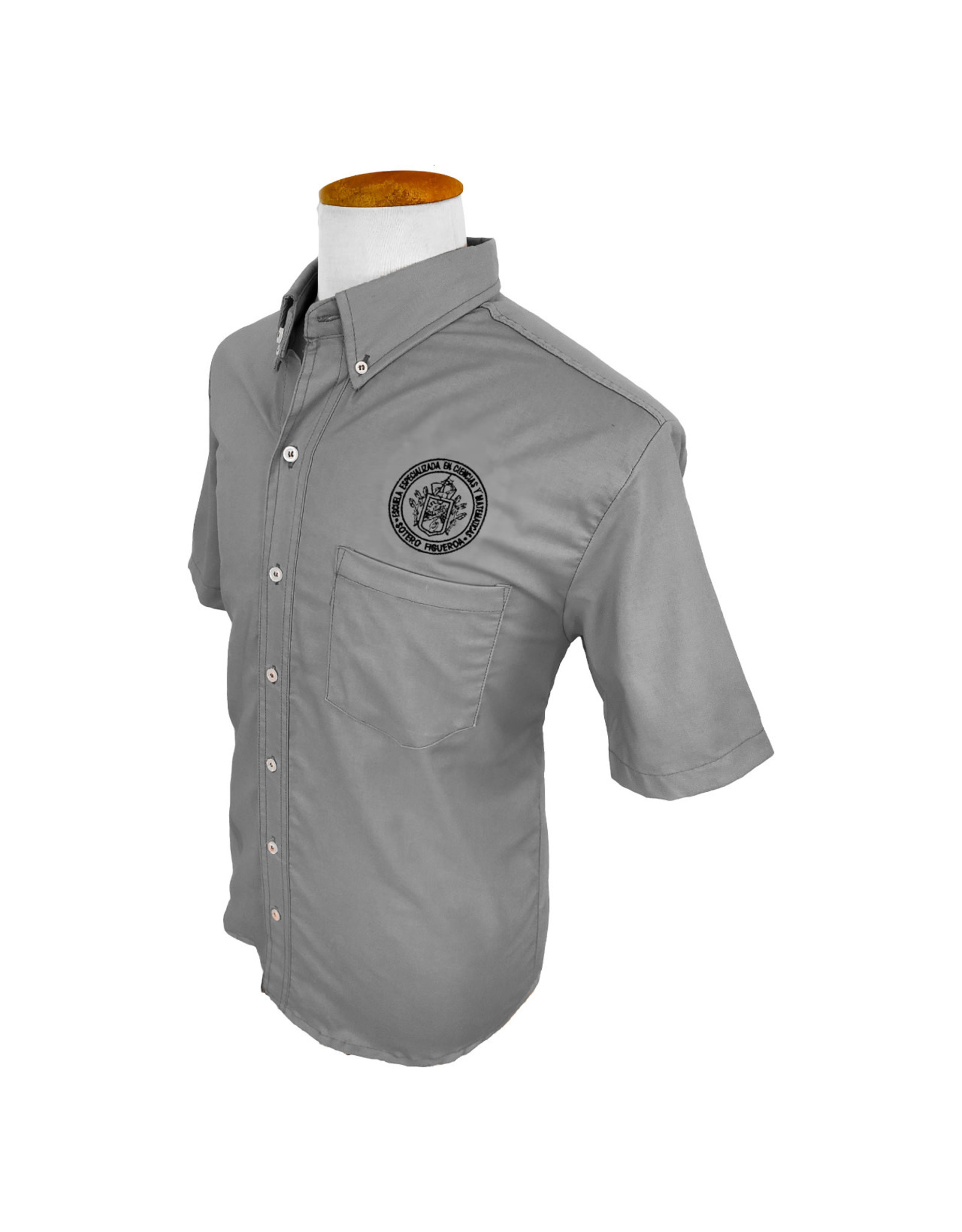 Esc. Sotero Figueroa Camisa Oxford Gris | 6to. grado |  Esc. Sotero Figueroa