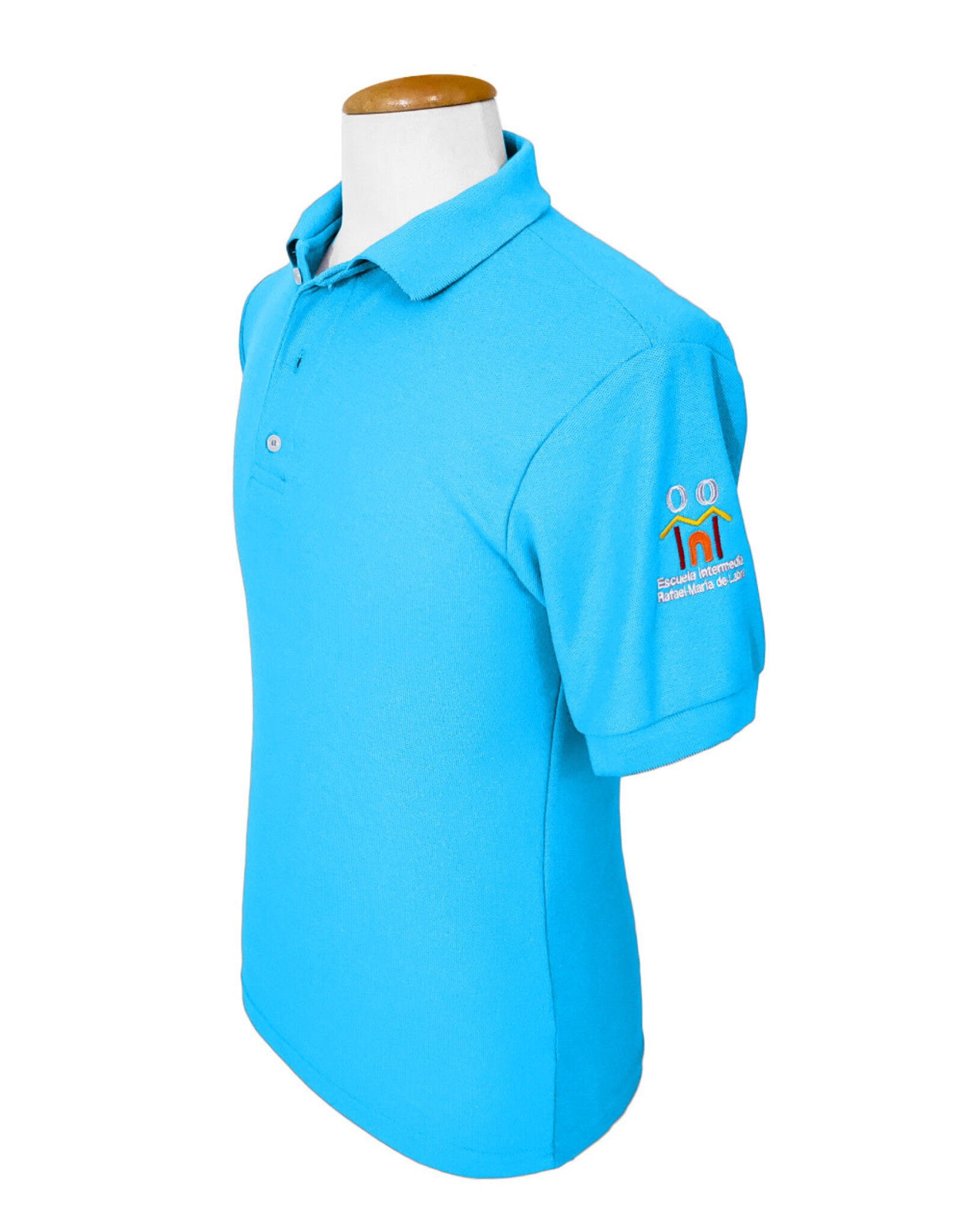 Escuela Rafael M. De Labra Polo Aqua Blue | 7mo | Esc. Rafael M. De Labra