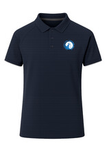 Col. San Antonio Abad Polo Niño | Azul Navy y Vivo Blanco Manga | Col. San Antonio Abad