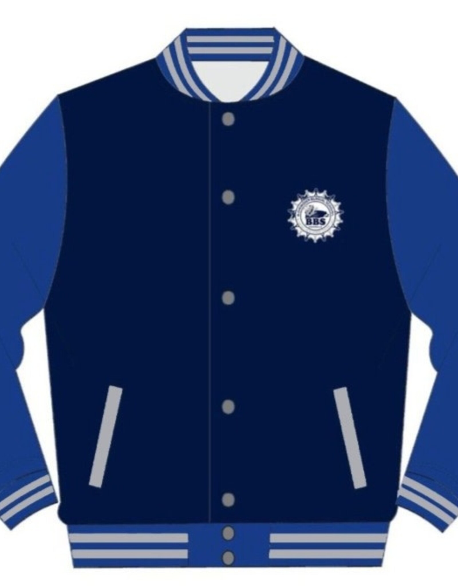 Borinquen Bilingual School Abrigo | Navy y Royal | Borinquen Bilingual School