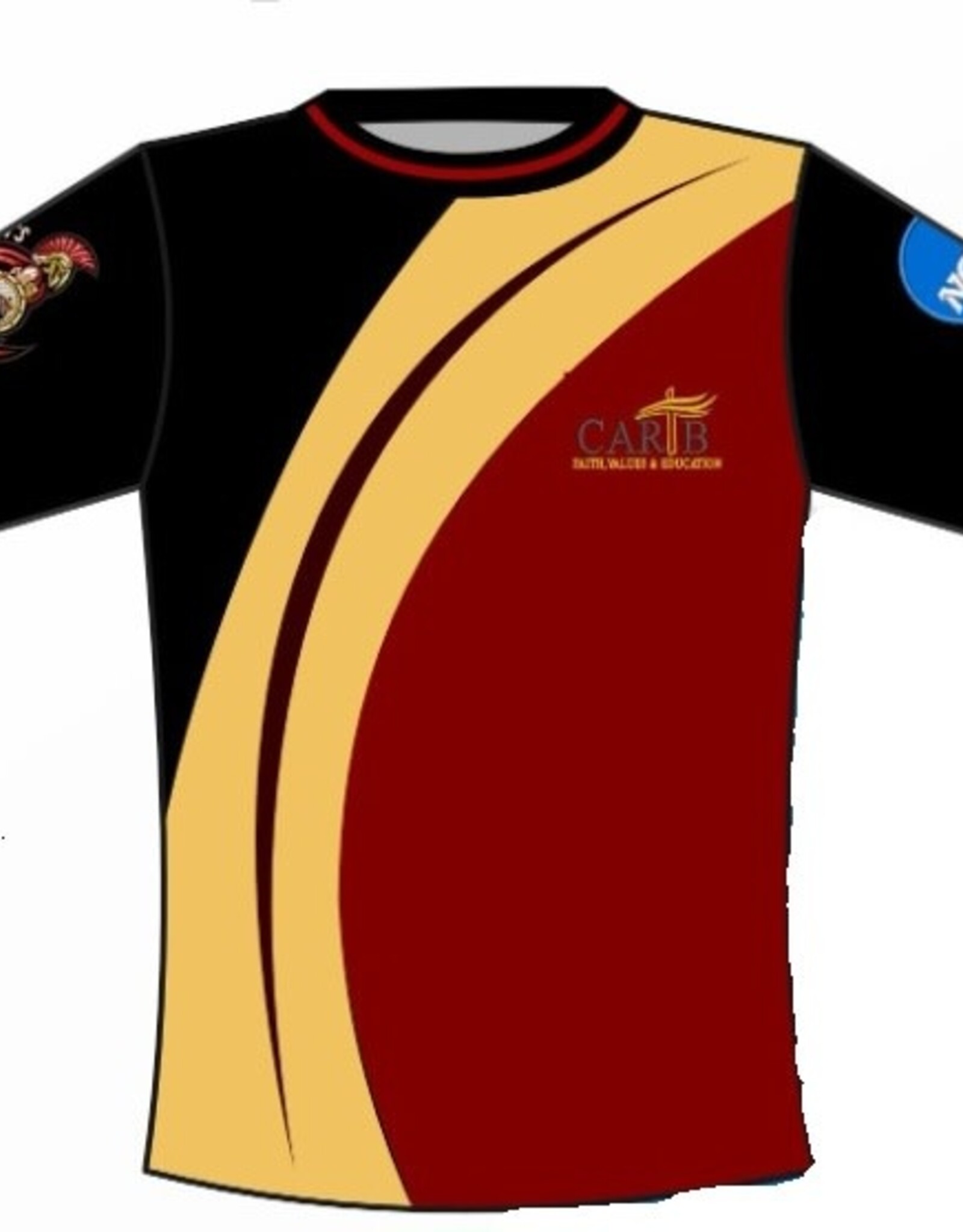 Carib Christian School T-Shirt Microfibra | Sublimada | Carib Christian School