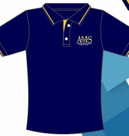 Antilles Middle School AMS Polo | Navy | Embroidered | Antilles Middle School
