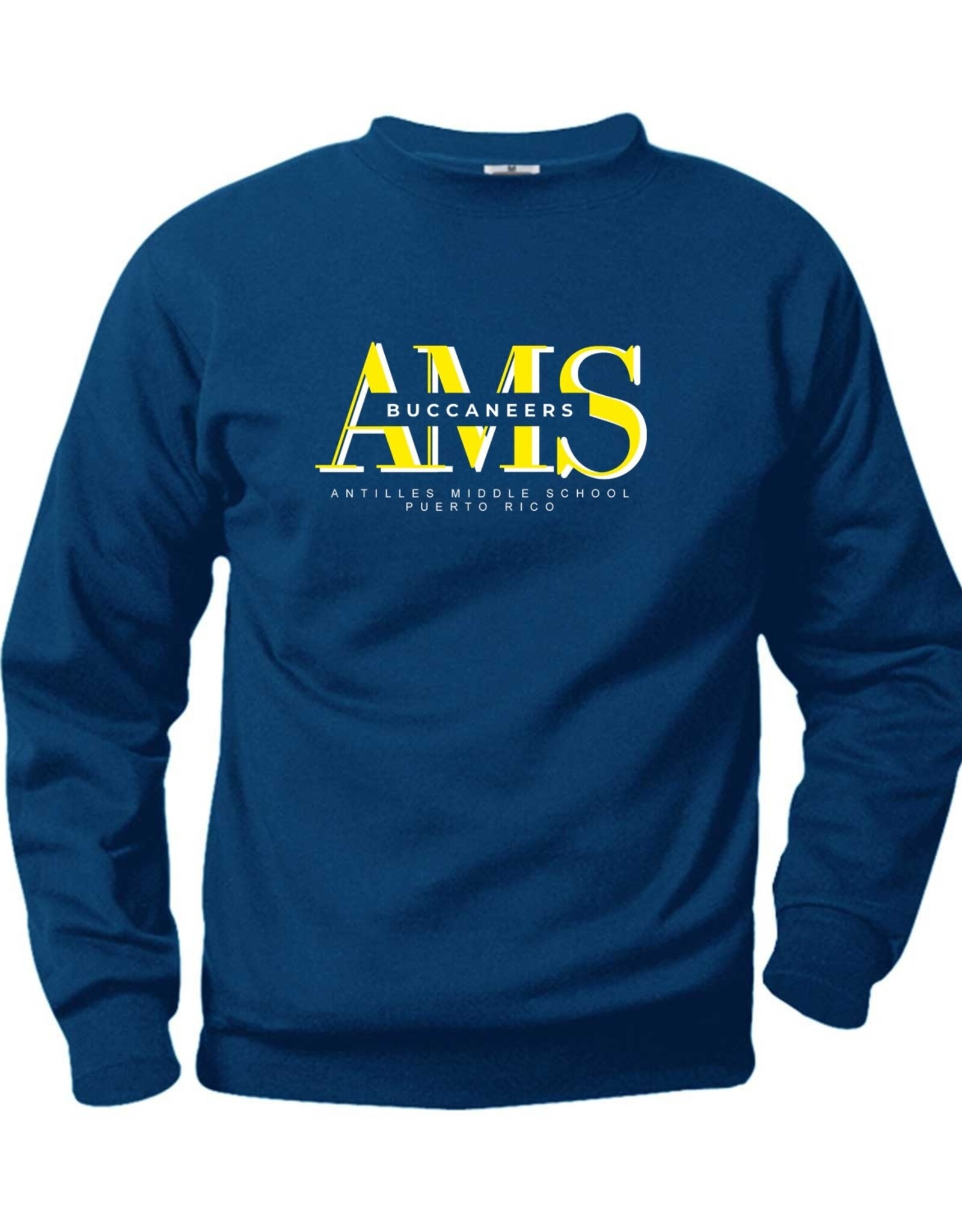 Antilles Middle School AMS Sweater | Navy | Antilles Middle School