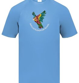 Antilles Elementary School AES T-Shirt | Neon Blue | Printed | Antilles Elementary School