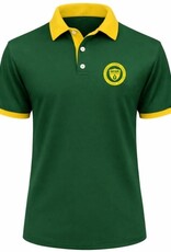 Antolina Velez Interamerican / Bilingual Polo Verde | Cuello y Mangas Amarillas | Esc. Antolina Velez