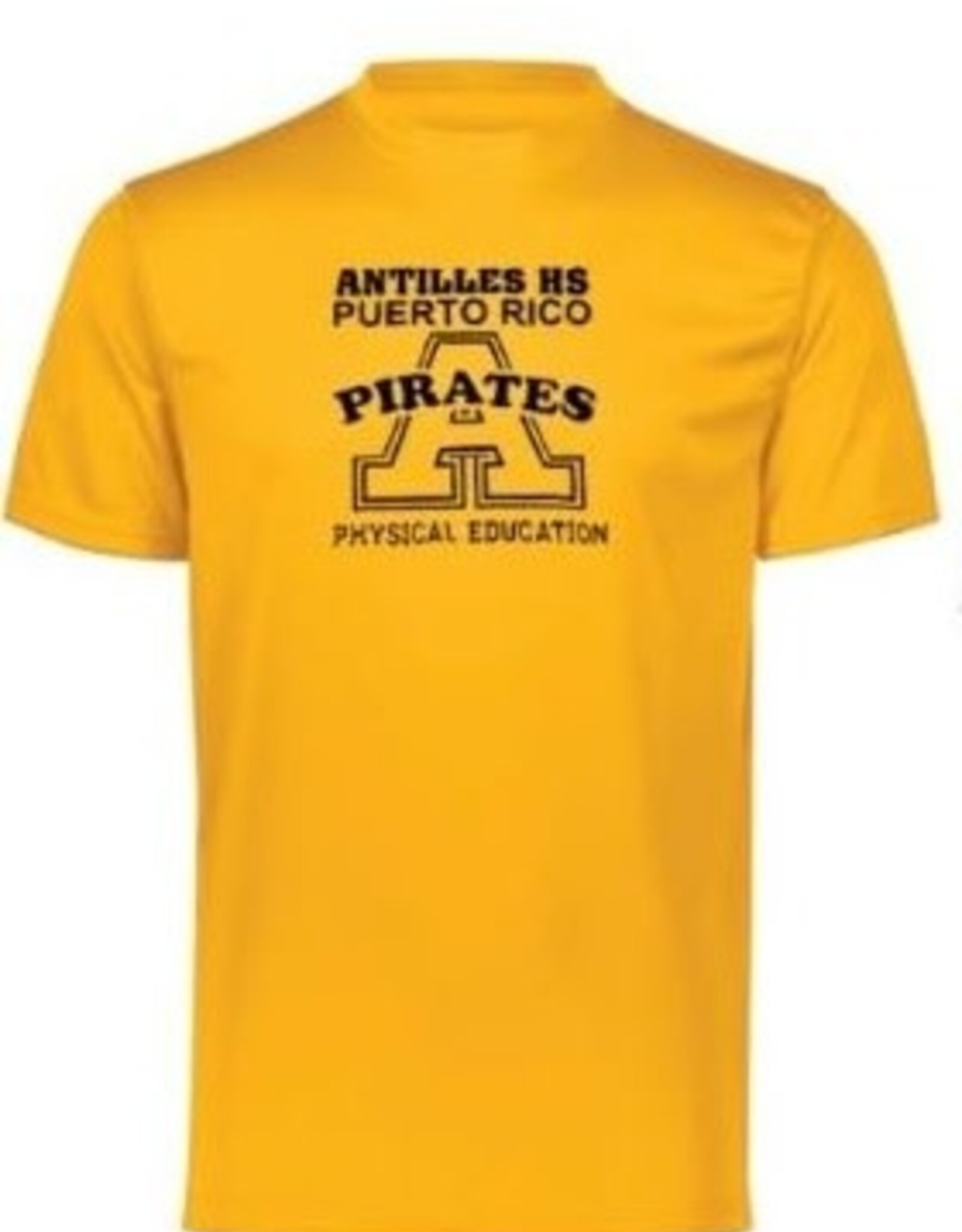 Antilles High School AHS T-Shirt | Yellow Gold | Antilles High School