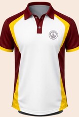 Acad. Santa Maria Reina Polo Sublimado | Wine & Yellow | Acad. Santa Maria Reina