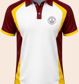 Acad. Santa Maria Reina Polo Sublimado | Wine & Yellow | Acad. Santa Maria Reina