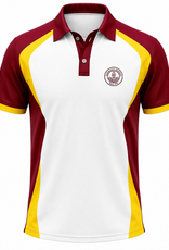 Acad. Santa Maria Reina Polo Sublimado | Wine & Yellow | Acad. Santa Maria Reina