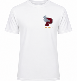 Academia Perpetuo Socorro T-Shirt Blanco m/c | Ed Fisica | 4to a 11mo | Academia Perpetuo Socorro