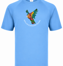 Antilles Elementary School AES T-Shirt | Neon Blue | Printed | Antilles Elementary School