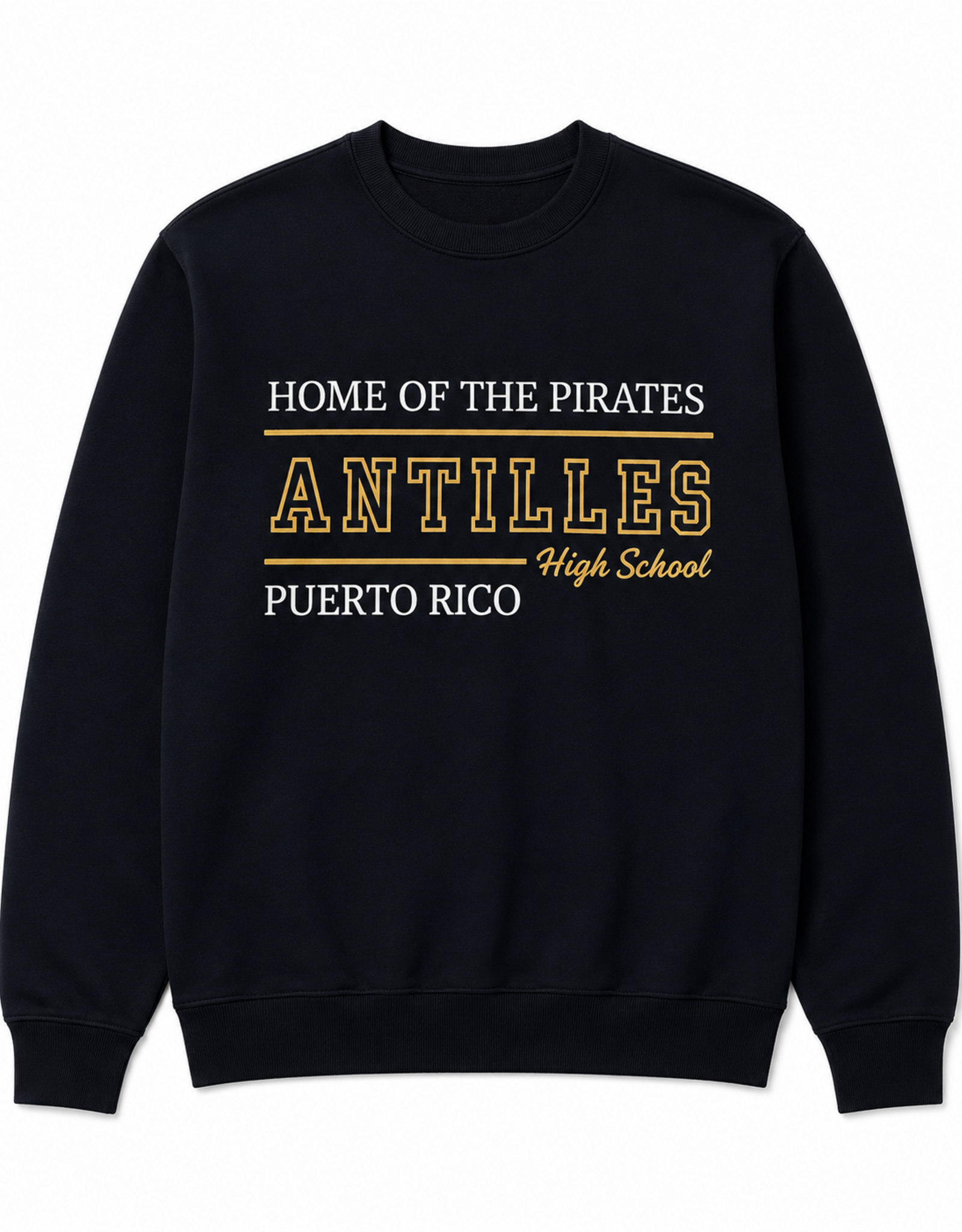 Antilles High School AHS Sweater | Black | Antilles High School