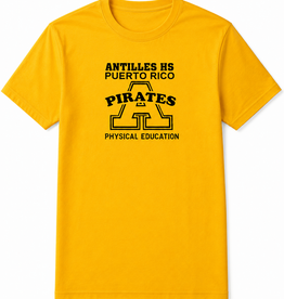 Antilles High School AHS T-Shirt | Yellow Gold | Antilles High School
