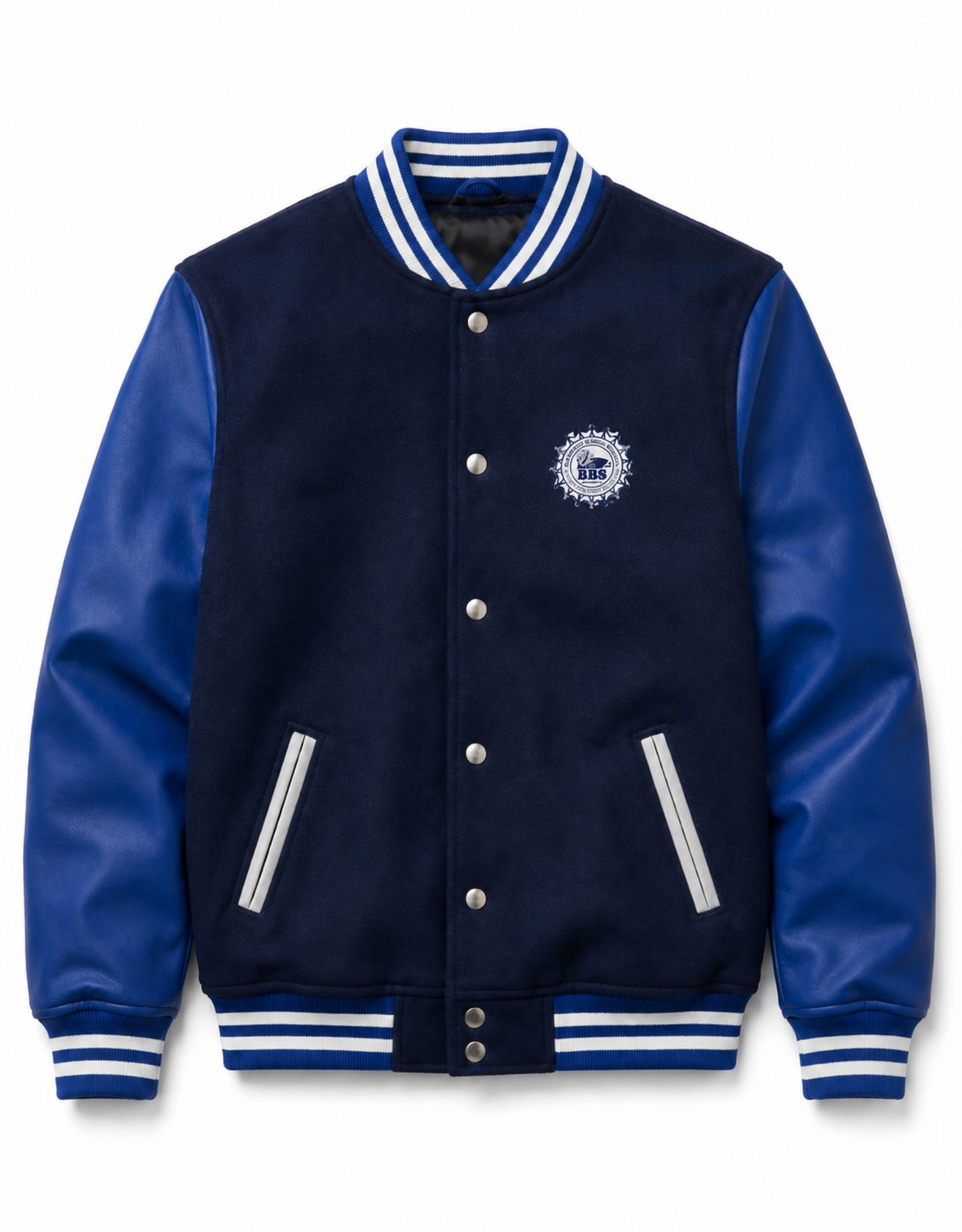 Borinquen Bilingual School Abrigo | Navy y Royal | Borinquen Bilingual School