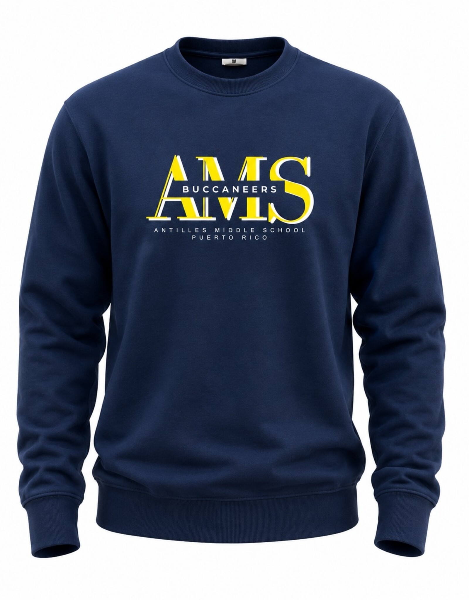 Antilles Middle School AMS Sweater | Navy | Antilles Middle School