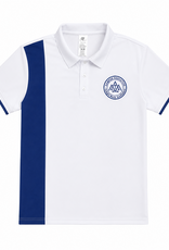 Col. Maria Auxiliadora Polo Blanco | Borde Azul Marino | Col. Maria Auxiliadora