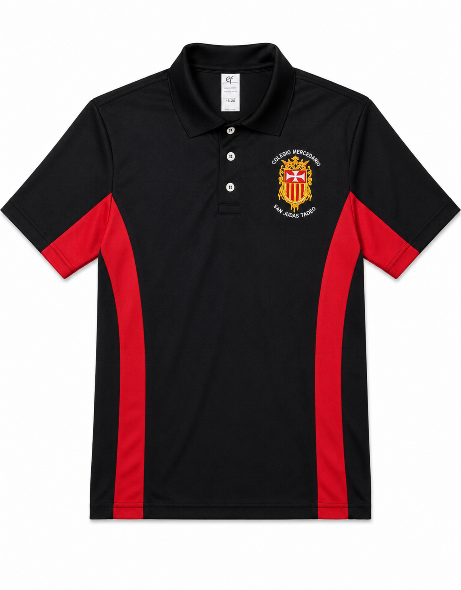 Col. San Judas Tadeo Polo Negro | Bordes Rojos | Col. San Judas Tadeo