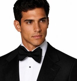 Stacy Adams Tuxedo Bow Tie | Poly-Silk