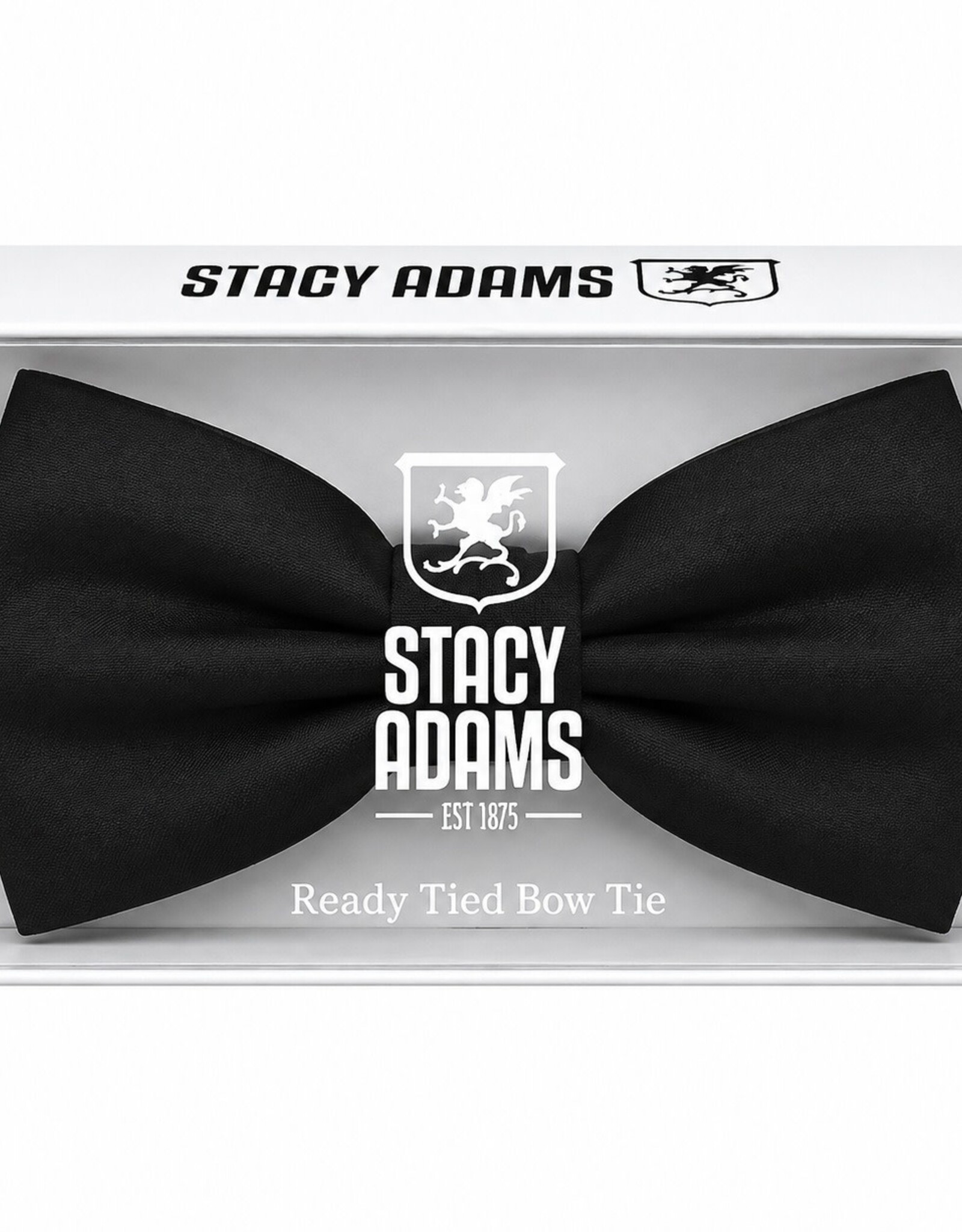 Stacy Adams Tuxedo Bow Tie | Poly-Silk