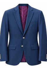 Antonio Cardinni Blazer Silk Blend | Pique | Hand stitched with silver buttons