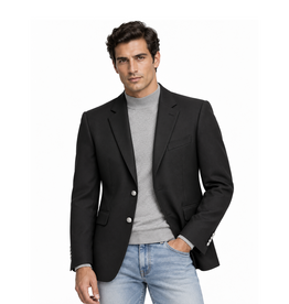 Antonio Cardinni Blazer Silk Blend | Pique | Hand stitched with silver buttons
