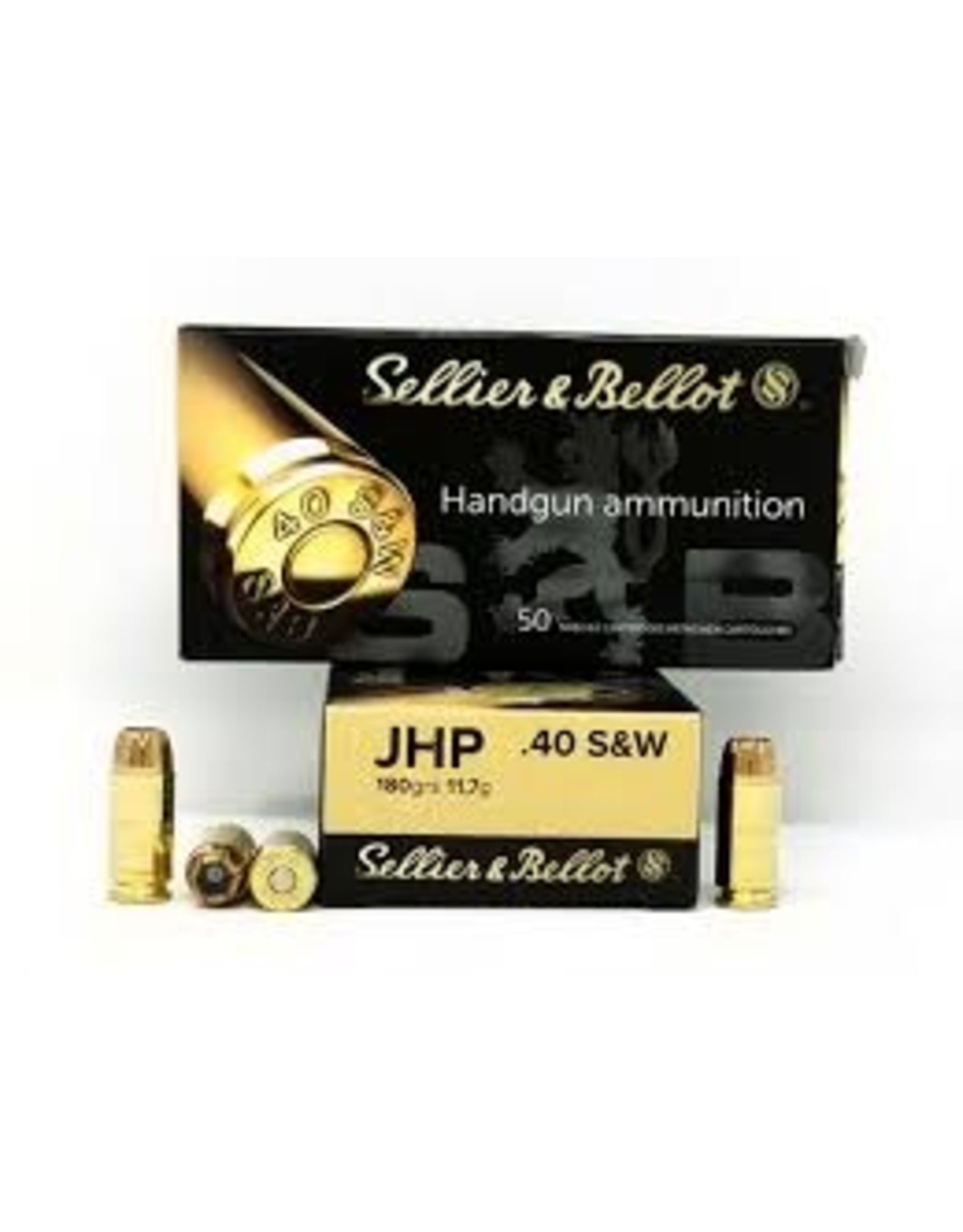 Sellier & Bellot Sellier & Bellot 40 S&W 180 gr FMJ