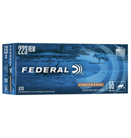 Federal - Power Shok FED P-SHOK 223 REM 55GR SP