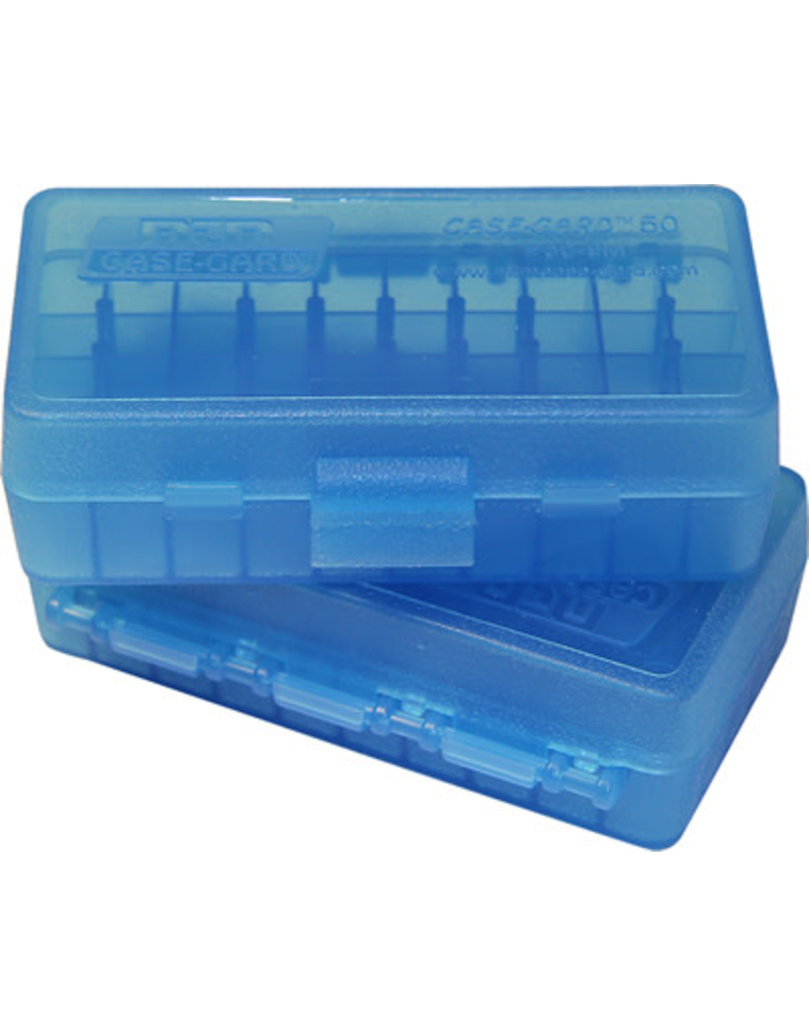 MTM Case-Gard MTM P50-44-24 Case-Gard Ammo Box 50 Round Flip-Top 41 44 45 LC Blue in Colour