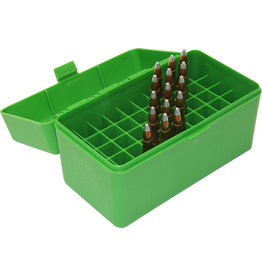 MTM Case-Gard MTM RMLD-50-10 Case-Gard Ammo Box 50 Round Flip-Top 300 WSM 45-70 7mm