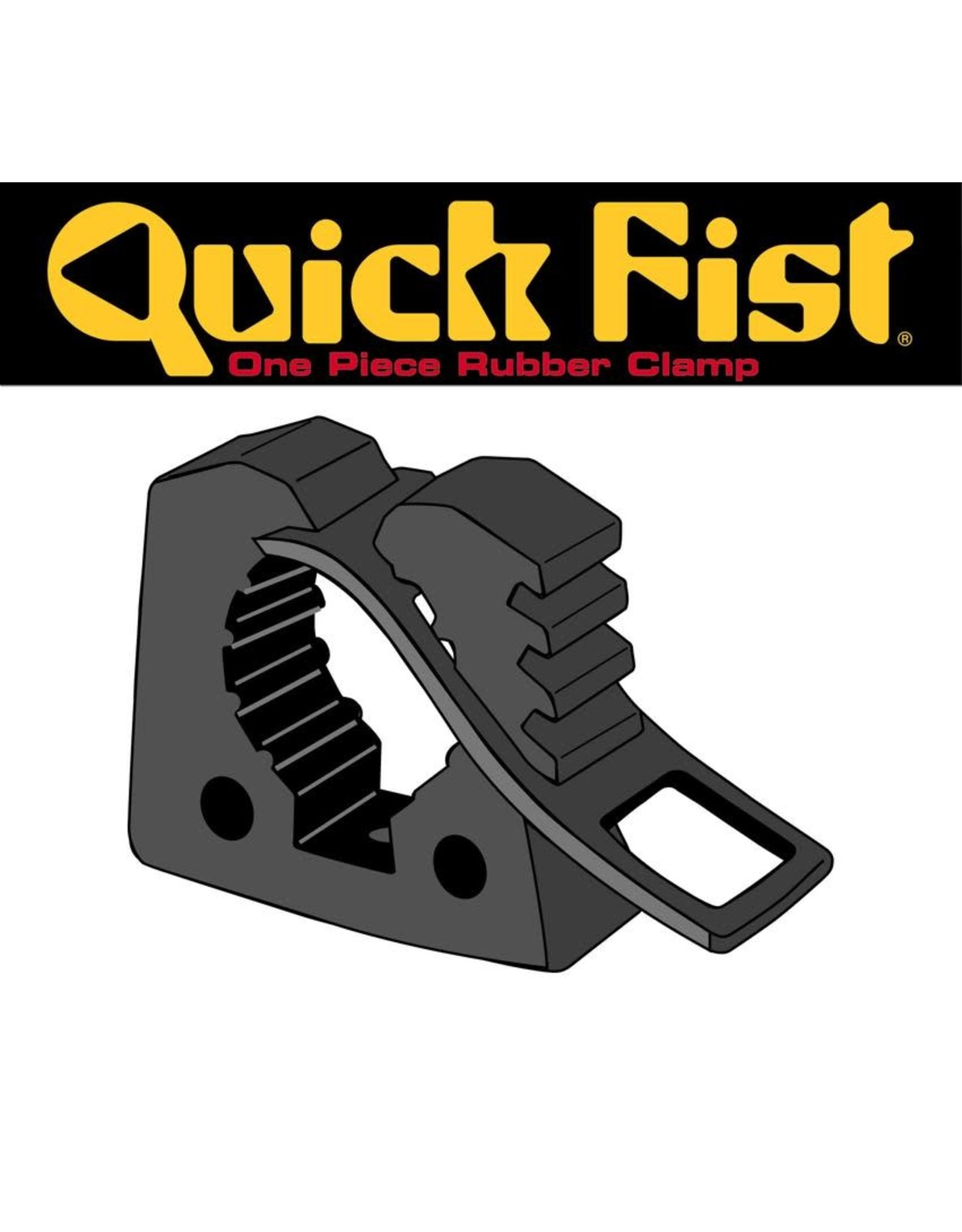 DAVSINS QUICK FIST RUBBER CLAMP (2) 540 - Golden Guns & Tackle LTD