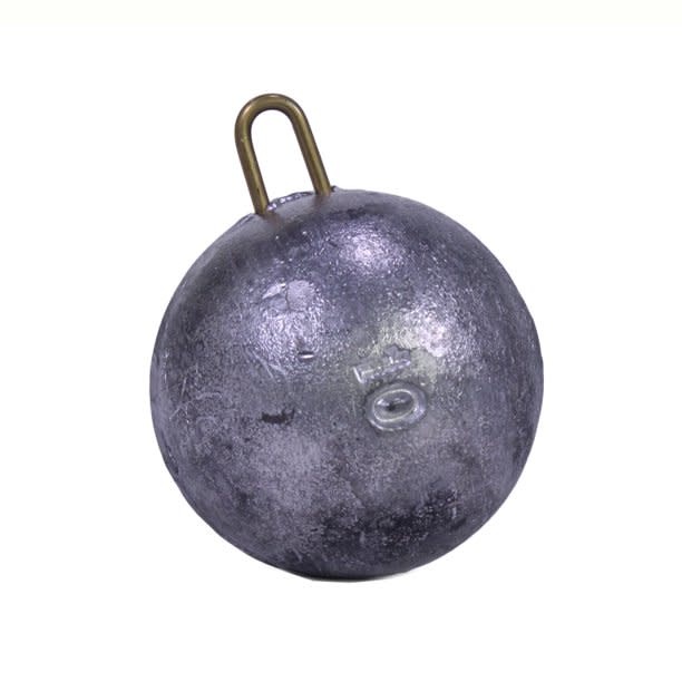 SCOTTY LEAD CANNON BALL NO FIN 3LB Golden Guns & Tackle LTD